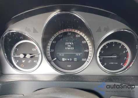 2011 Mercedes-Benz C 350 Sport из США, поврежденный, VIN WDDGF5GB0BR144749